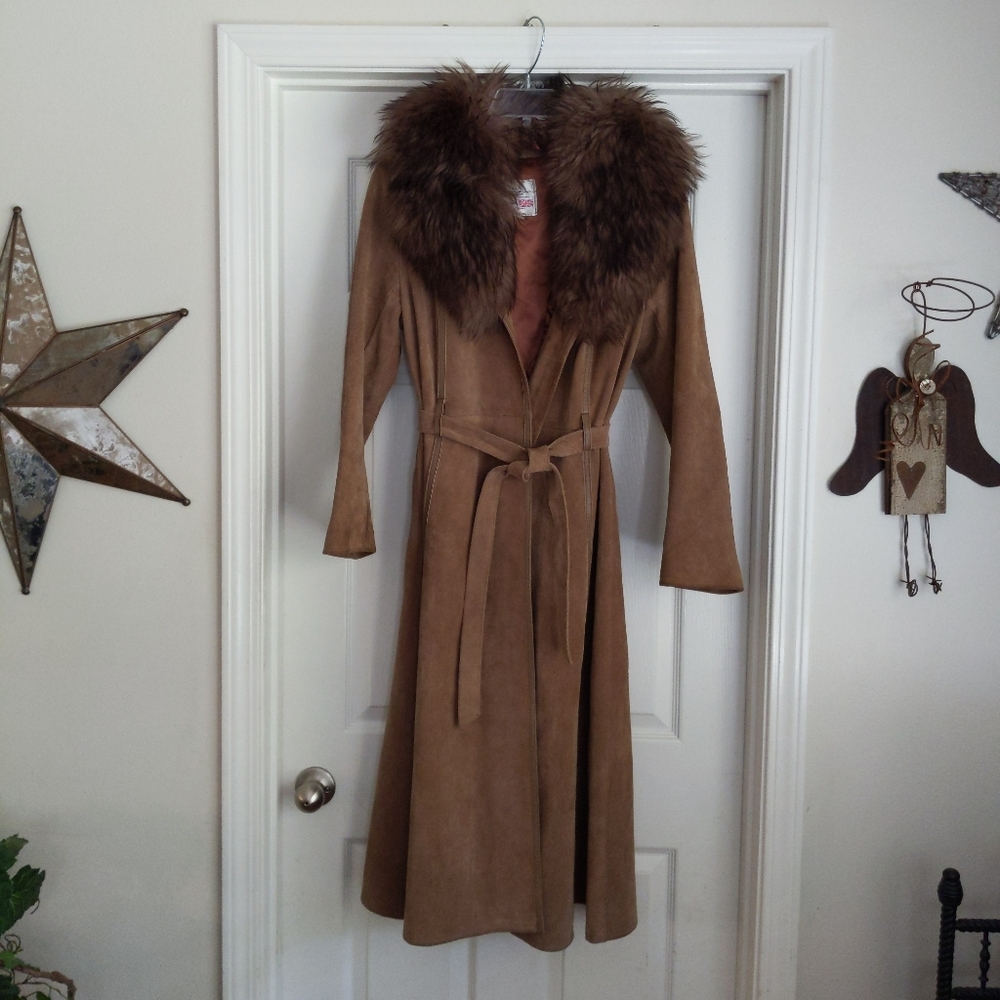 Vintage S.H.G Leather Coat